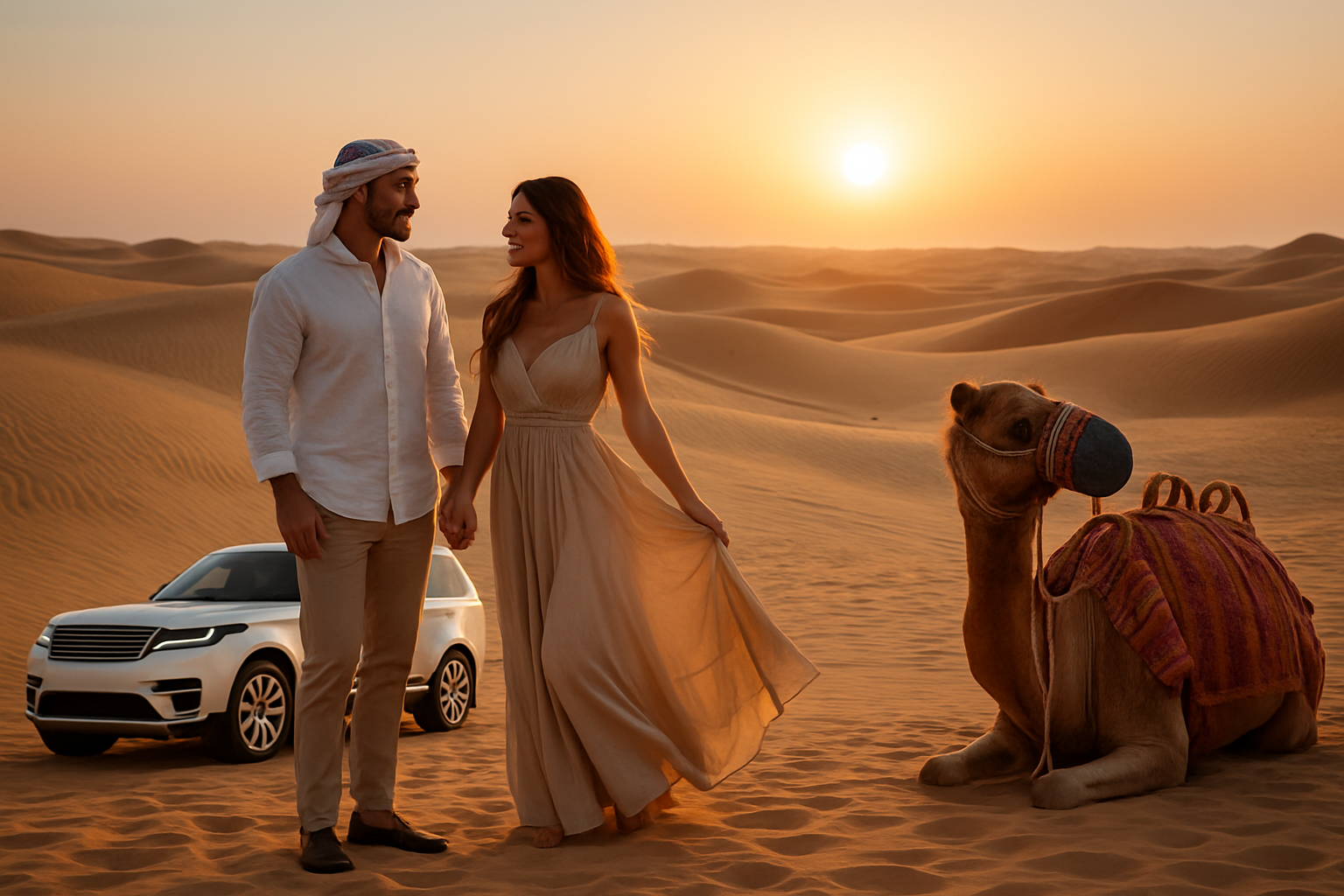 Luxury desert safari adventure in Dubai